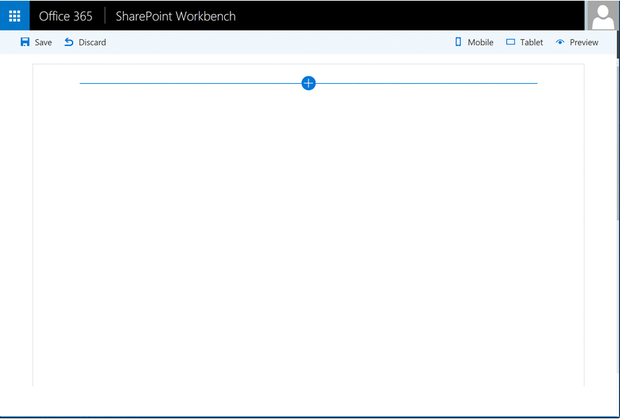 Photopile Web Part displayed in SharePoint Workbench