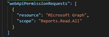 Microsoft Graph API Permissions