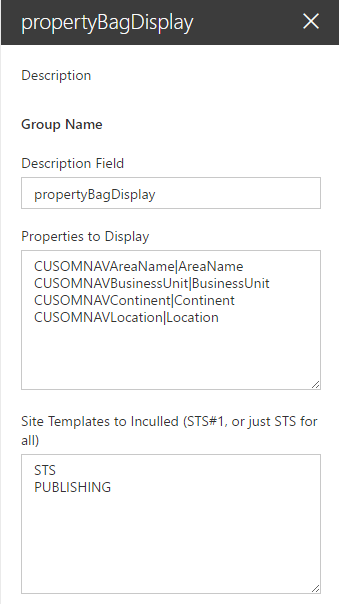 PropertyBagDisplayConfig