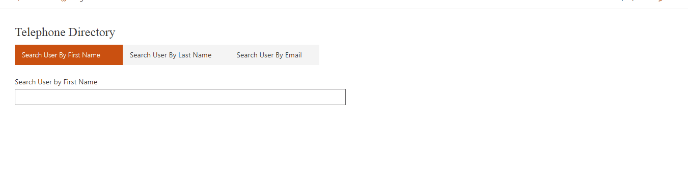 Telephone Directory using SPFx and Graph