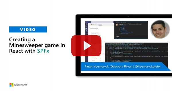 Creating a Minesweeper game in React with SPFx