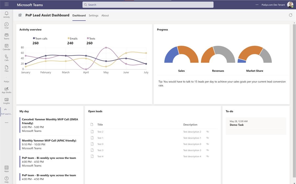 Lead Assist Dashboard