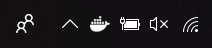 whale on taskbar