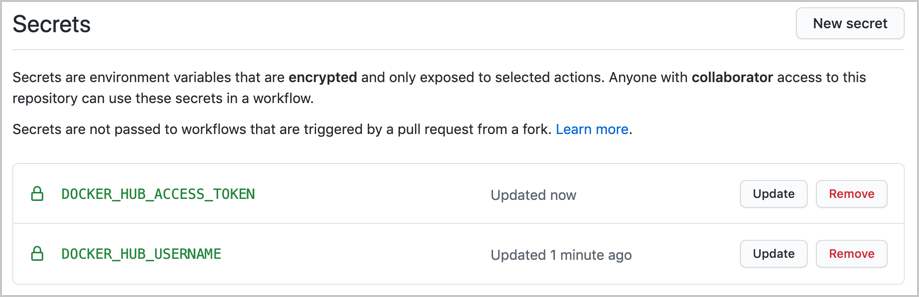 GitHub Secrets